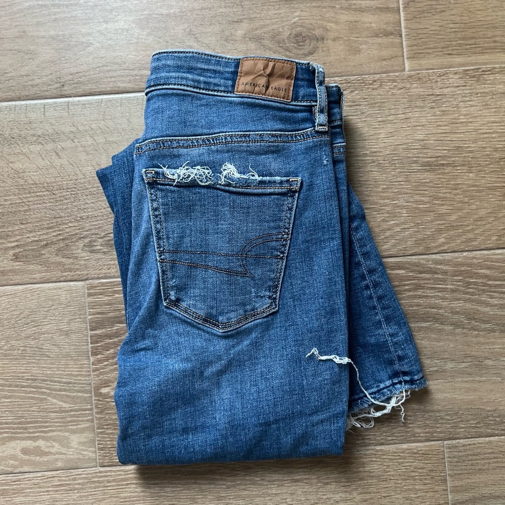 American Eagle High Rise Flare Jeans